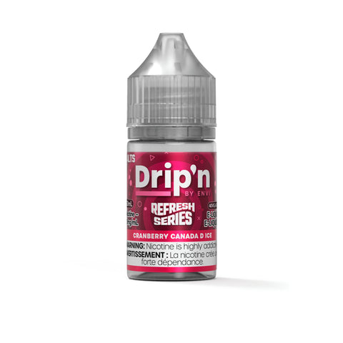 Envi Drip'n Salt - Cranberry Canada D Ice