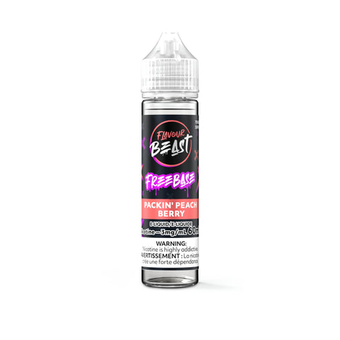 Flavour Beast Freebase 60ml Packin Peach Berry