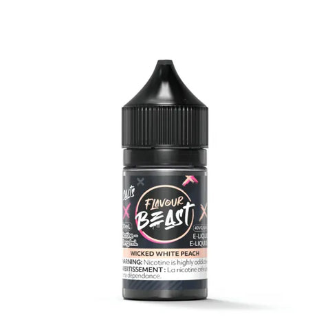 Flavour Beast Salt - Wicked White Peach