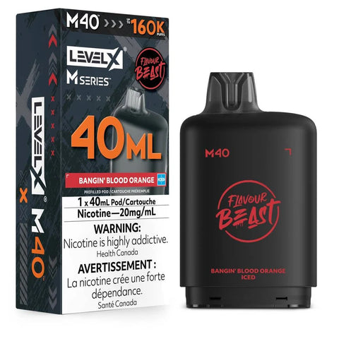 Level X - M Series 40ml 160K Pod
